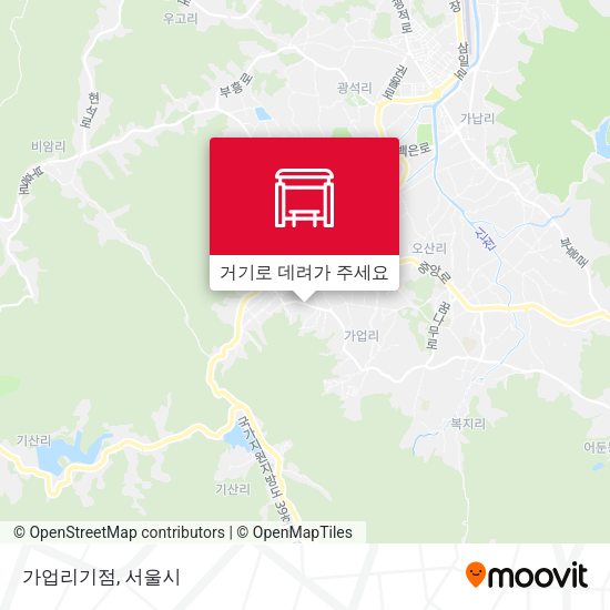 가업리기점 지도