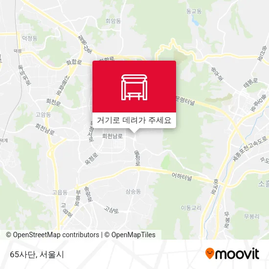 65사단 지도