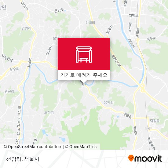선암리 지도