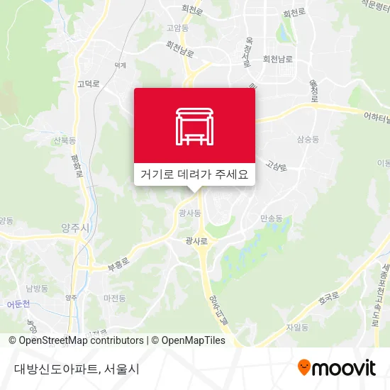 대방신도아파트 지도