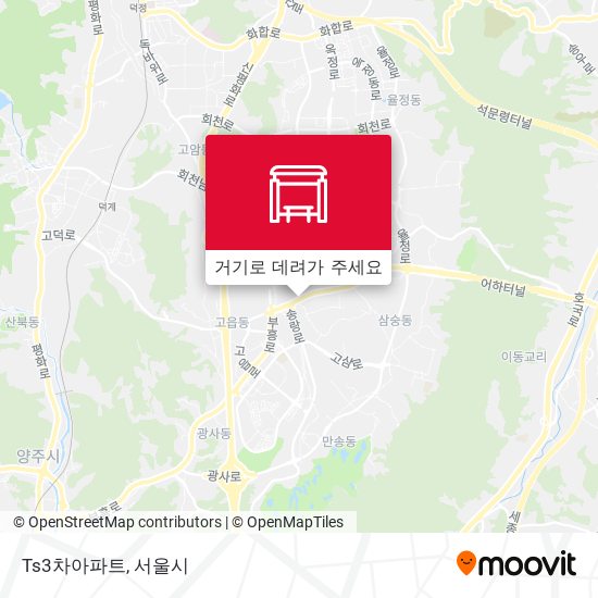 Ts3차아파트 지도