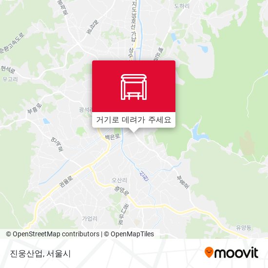 진웅산업 지도