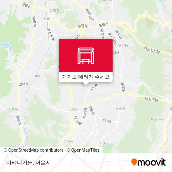 마라니가든 지도