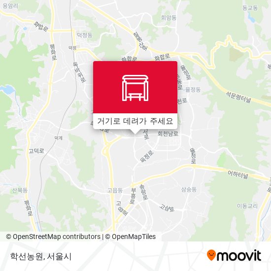 학선농원 지도