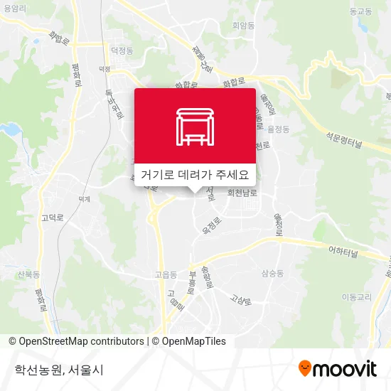 학선농원 지도