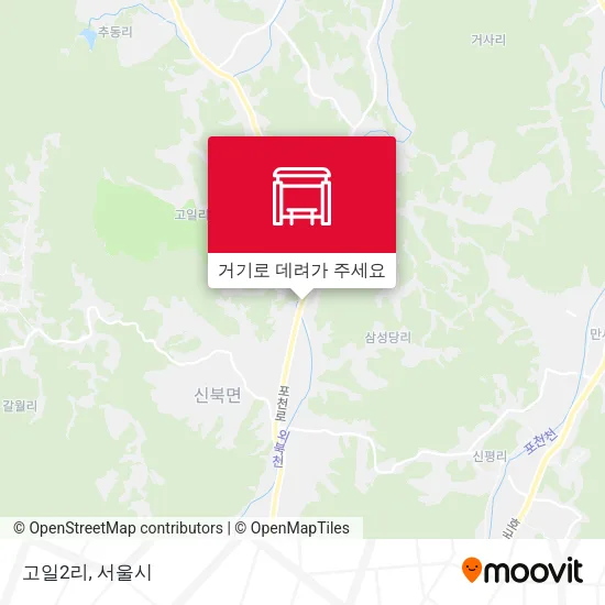 고일2리 지도