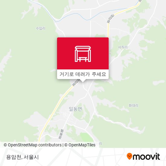 용암천 지도