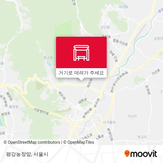 평강농장앞 지도