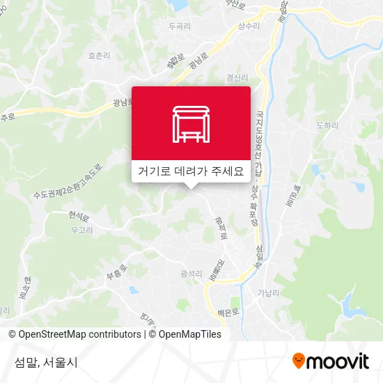 섬말 지도