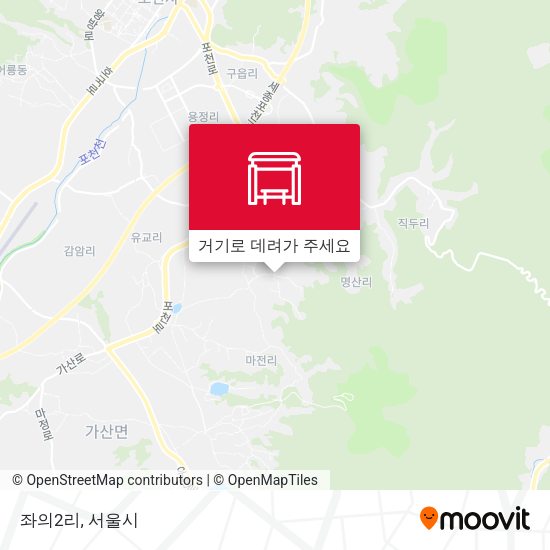 좌의2리 지도