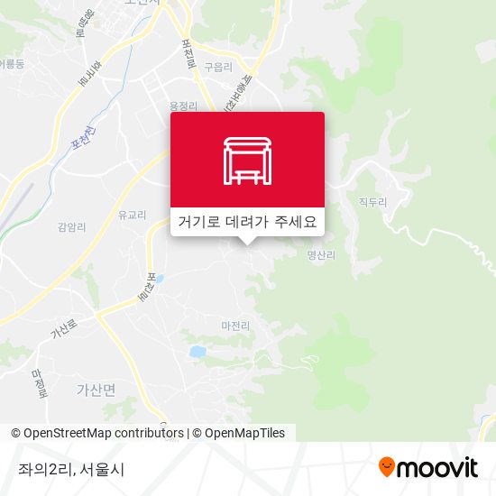 좌의2리 지도