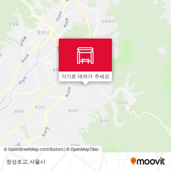 청성초교 지도
