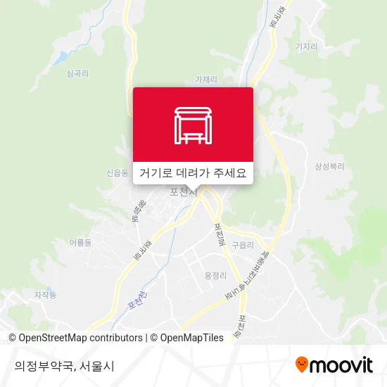 의정부약국 지도