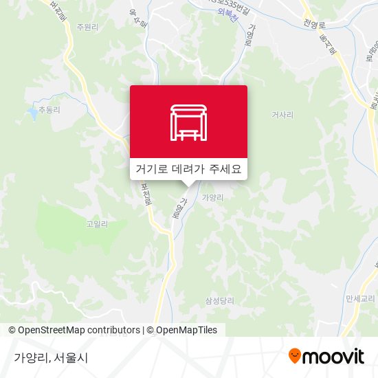 가양리 지도