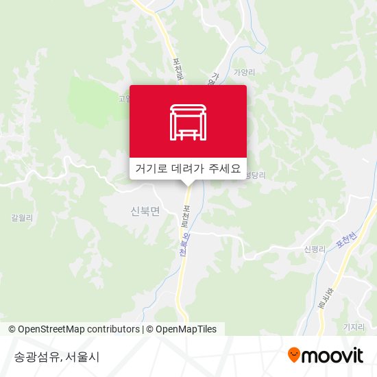 송광섬유 지도
