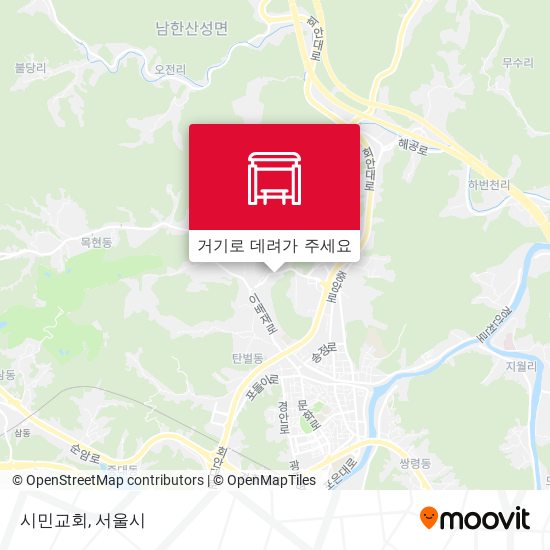 시민교회 지도
