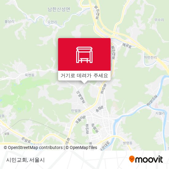 시민교회 지도