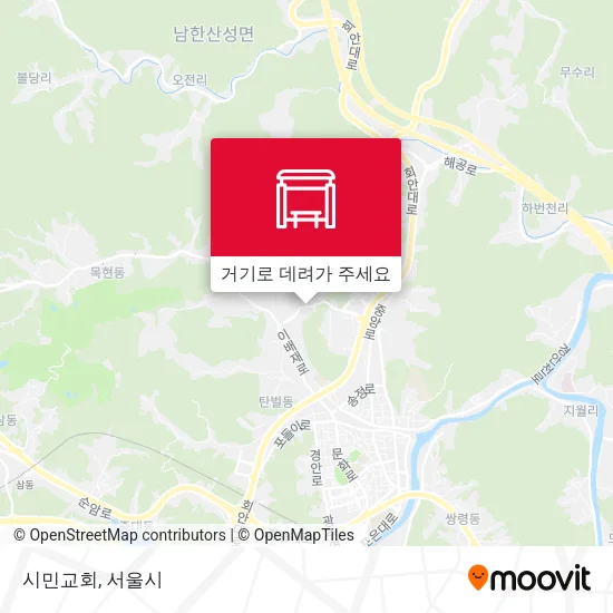 시민교회 지도