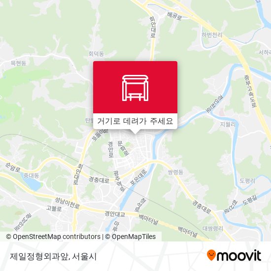 제일정형외과앞 지도