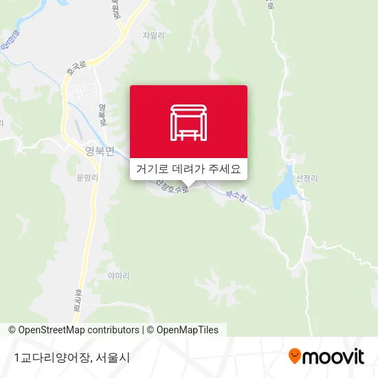 1교다리양어장 지도