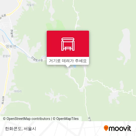 한화콘도 지도