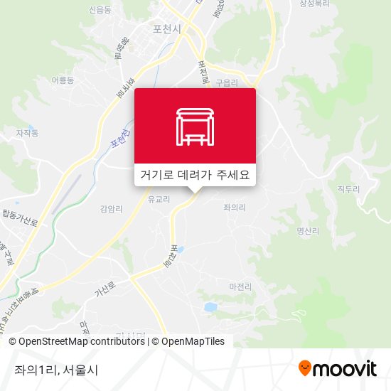 좌의1리 지도