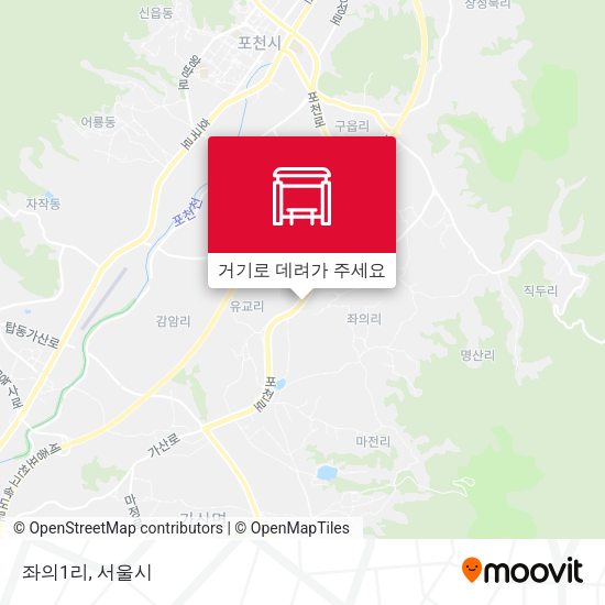 좌의1리 지도