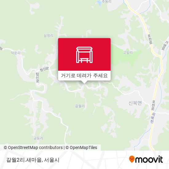 갈월2리.새마을 지도