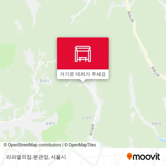 라파엘의집.분관앞 지도