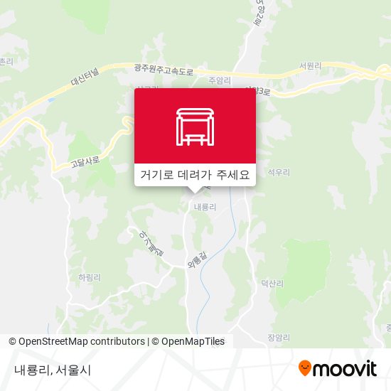 내룡리 지도