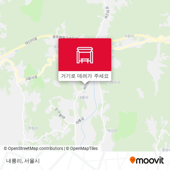 내룡리 지도