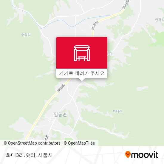 화대3리.숫터 지도