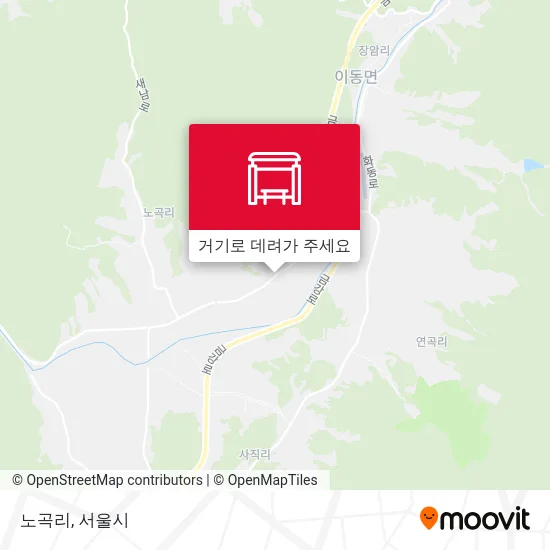 노곡리 지도
