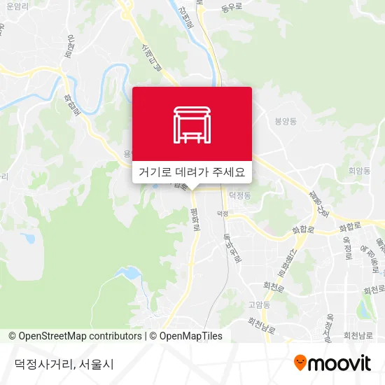 덕정사거리 지도