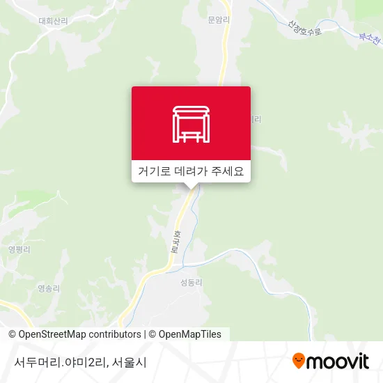 서두머리.야미2리 지도