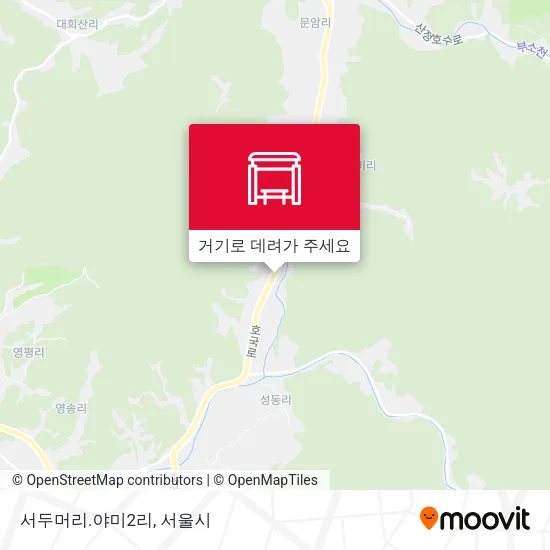 서두머리.야미2리 지도