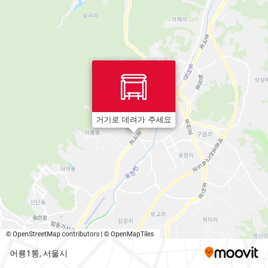 어룡1통 지도