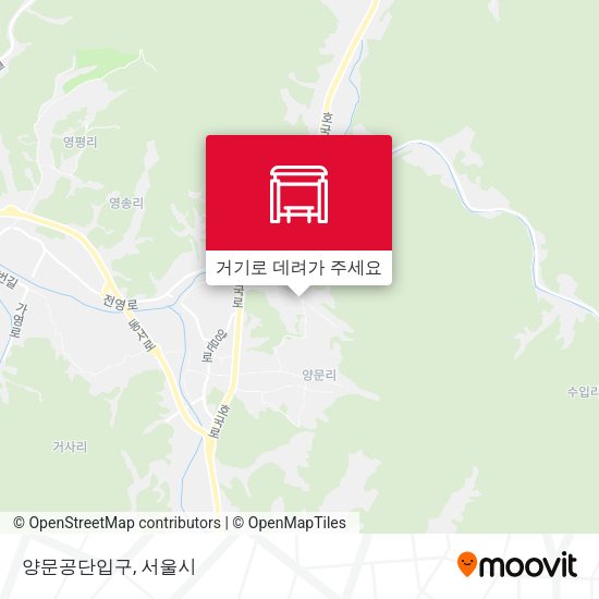 양문공단입구 지도