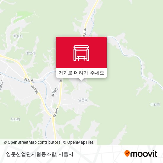 양문산업단지협동조합 지도