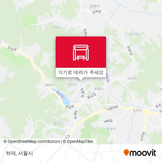 하덕 지도