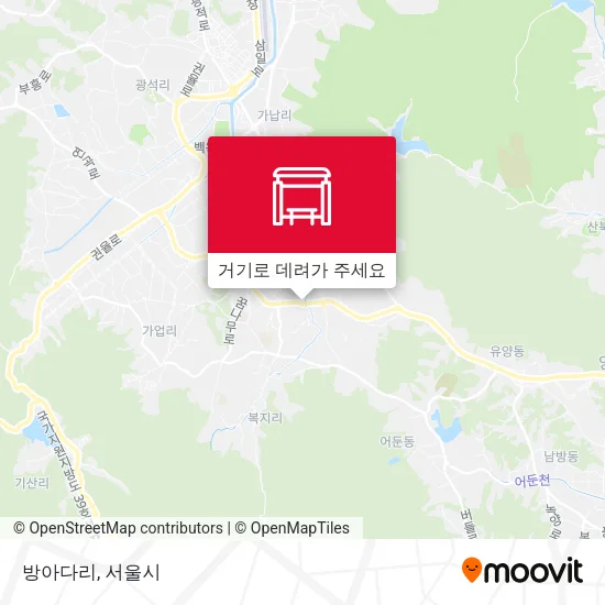 방아다리 지도