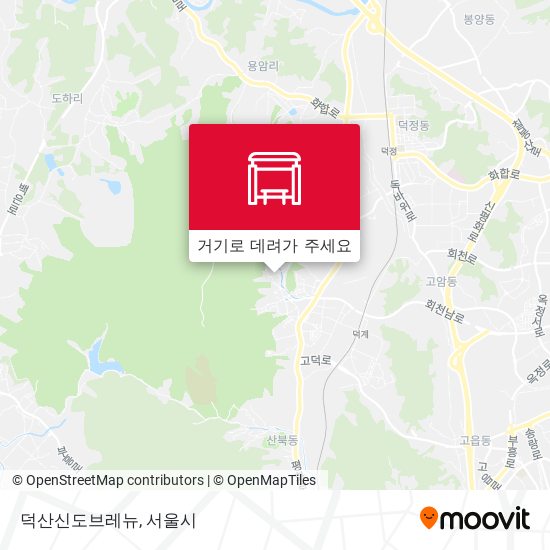 덕산신도브레뉴 지도
