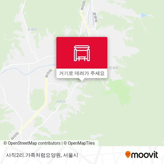 사직2리.가족처럼요양원 지도