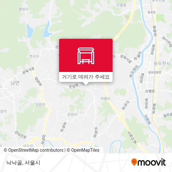 낙낙골 지도