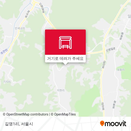 길명1리 지도