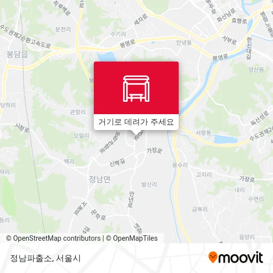 정남파출소 지도
