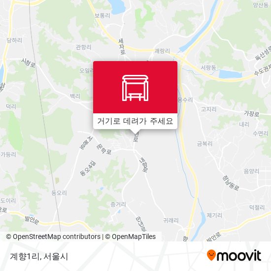 계향1리 지도