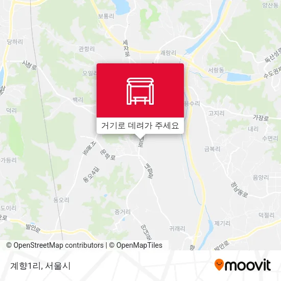 계향1리 지도