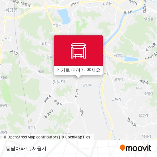동남아파트 지도