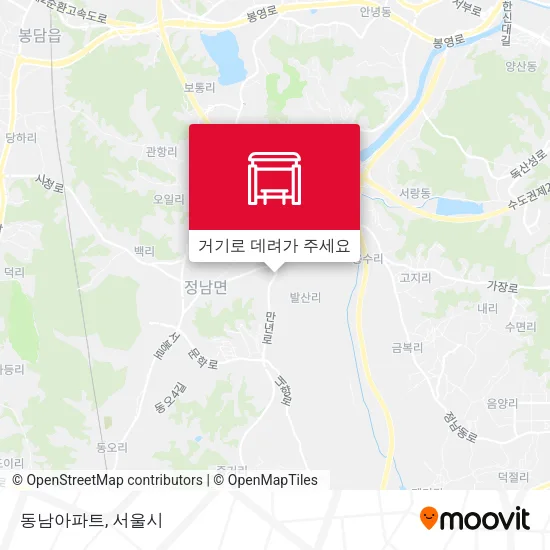 동남아파트 지도